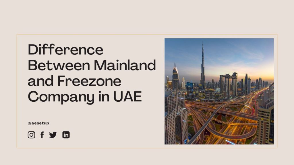 Free Zone vs. Mainland